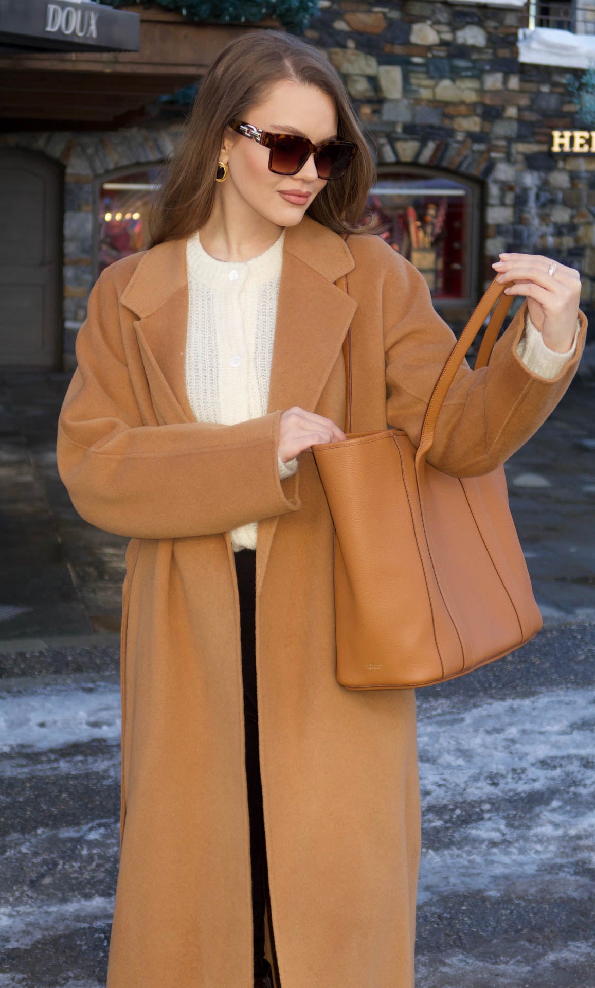 Marcella Cashmere Overcoat | Ravella