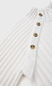 Mia Cashmere Mock Neck Sweater