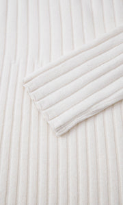 Mia Cashmere Mock Neck Sweater