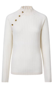 Mia Cashmere Mock Neck Sweater