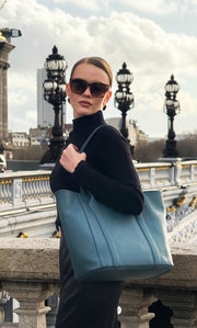 Mia Cashmere Mock Neck Sweater