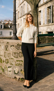 Moritz Cable Cashmere Sweater