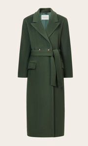 Raphaella Double-Breasted Cashmere Coat