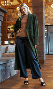 Raphaella Double-Breasted Cashmere Coat