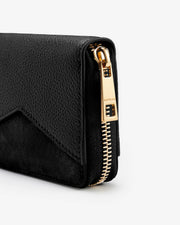 Leather Zip Wallet