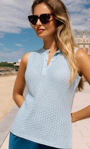 Serena Knitted Tank - Silk & Cashmere