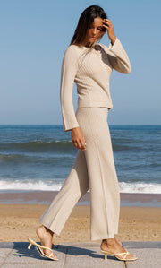 Shelly Knit Pants - Silk & Cashmere