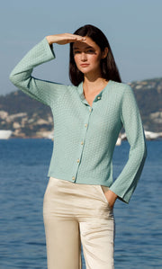 Shelly Cardigan - Silk & Cashmere