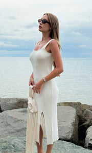 Solene Silk Knit Dress