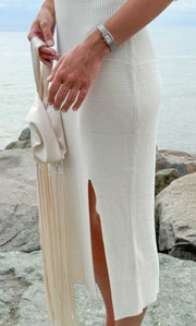 Solene Silk Knit Dress