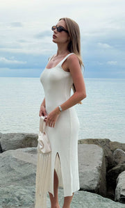 Solene Silk Knit Dress