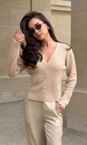 Valentina Luxe Cashmere Cardigan