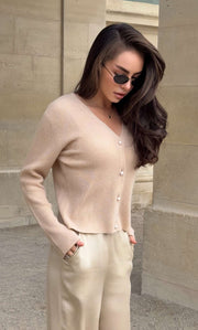 Valentina Luxe Cashmere Cardigan
