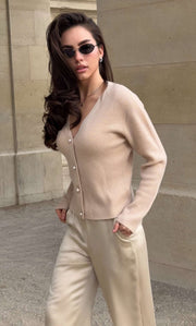 Valentina Luxe Cashmere Cardigan