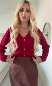 Valentina Luxe Cashmere Cardigan