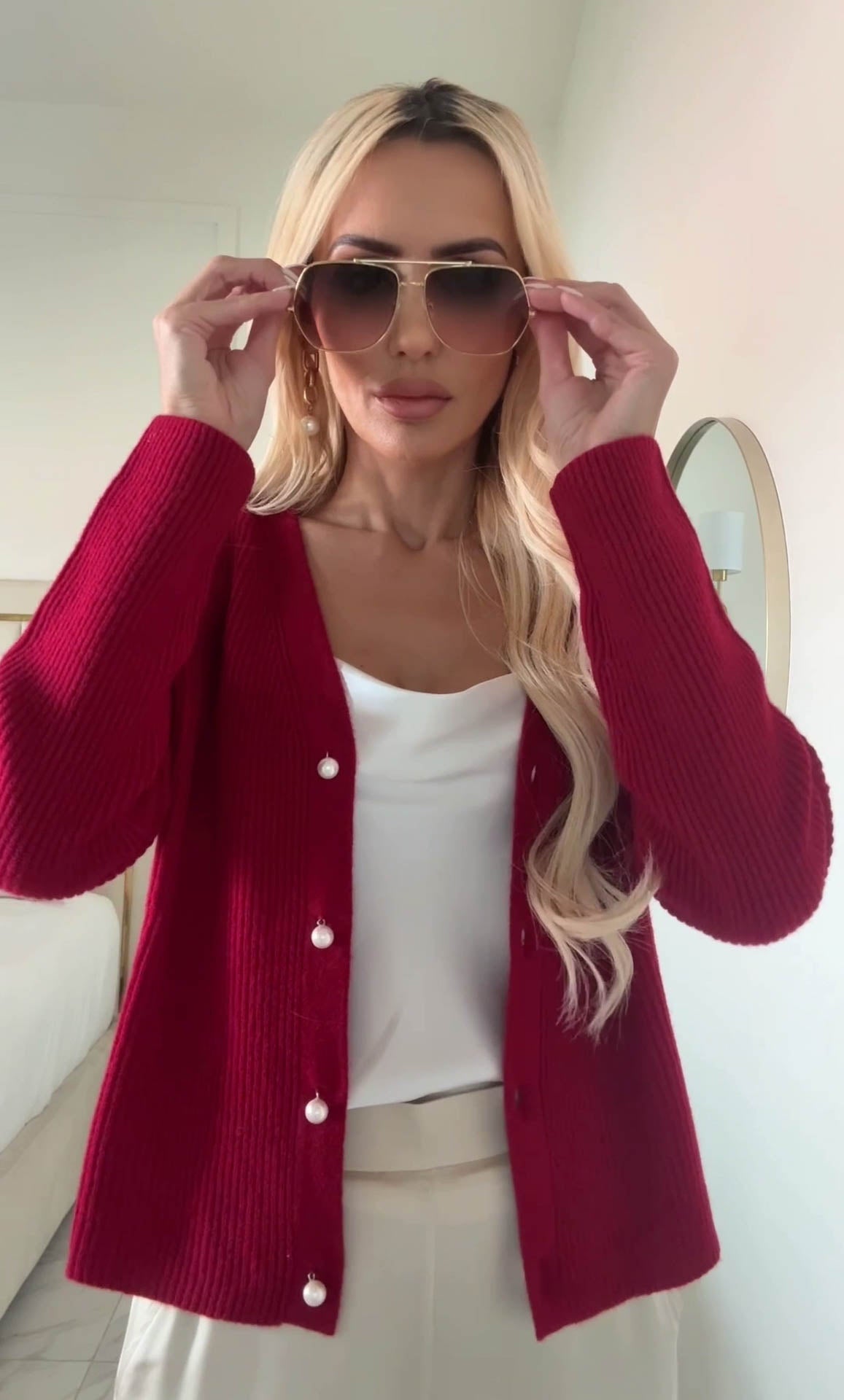 Valentina Luxe Cashmere Cardigan - 100% Luxury Cashmere | Ravella