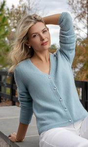 Valerie Cardigan - Cashmere & Silk