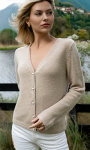 Valerie Cardigan - Cashmere & Silk