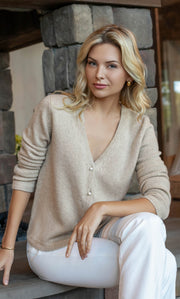 Valerie Cardigan - Cashmere & Silk