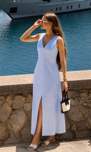 Venetia Italian Linen Dress