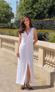Venetia Italian Linen Dress