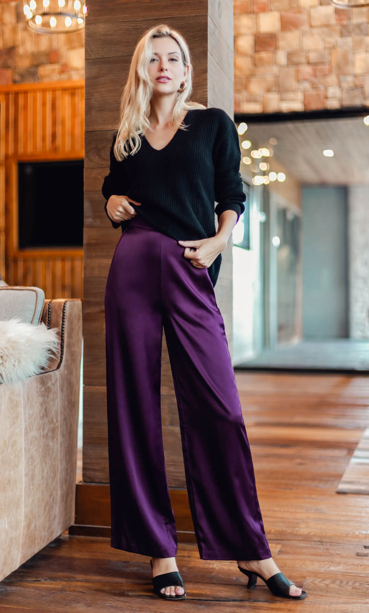 The Ultimate Silk Pants Fashion Guide: Tips and Tricks to Style Your Silk  Pants – SILKSILKY