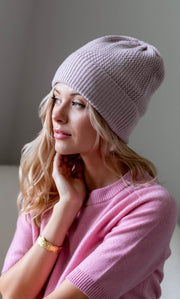 Wave Cashmere Beanie