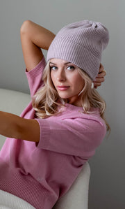 Wave Cashmere Beanie