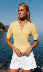 Waverly Knit Polo - Silk & Cashmere