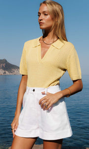 Waverly Knit Polo - Silk & Cashmere