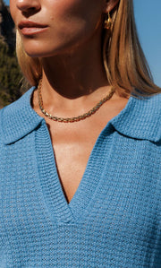Waverly Knit Polo - Silk & Cashmere