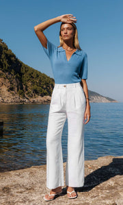 Waverly Knit Polo - Silk & Cashmere