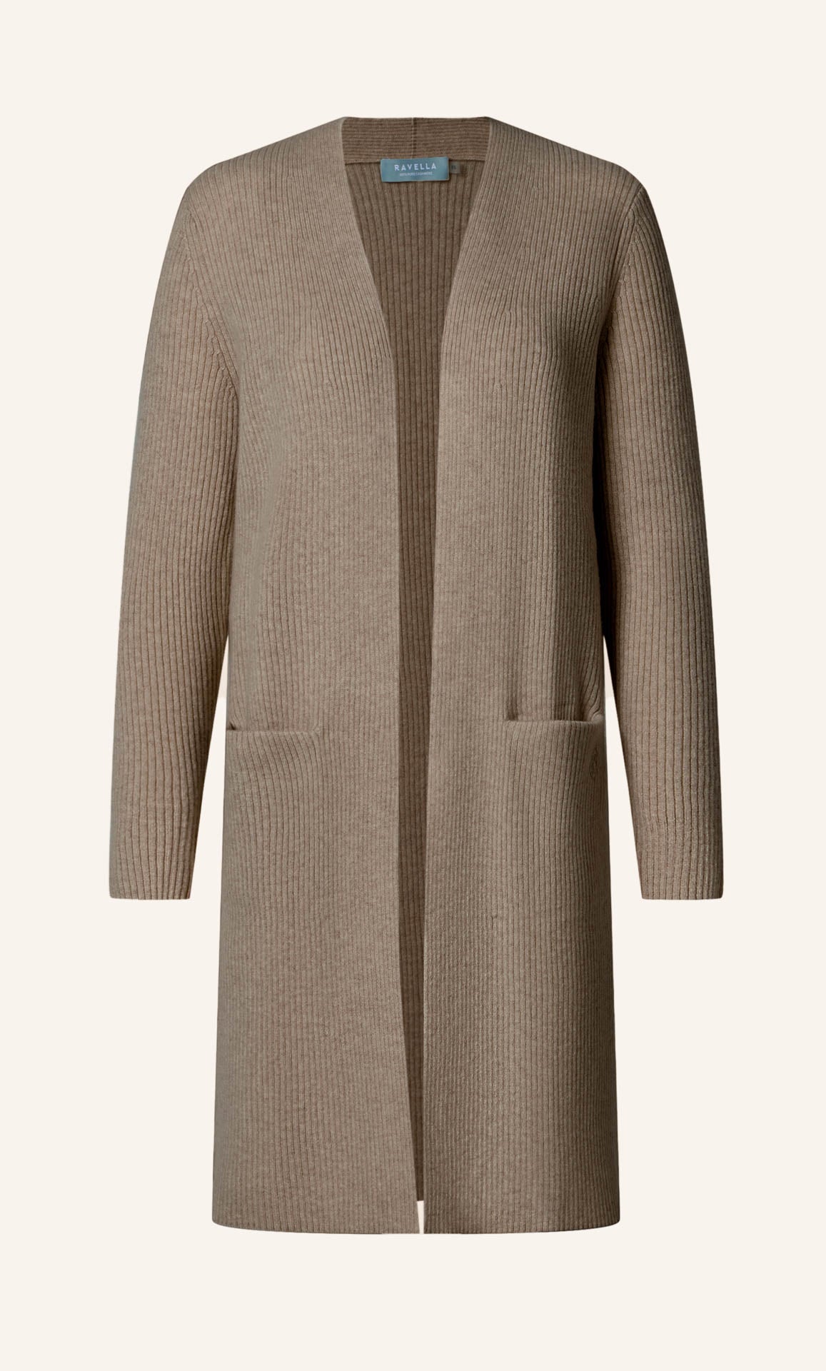 Winslet Cashmere Cardigan Coat - 100% Luxury Cashmere | Ravella