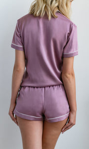 Amore Silk Pajamas - Shirt