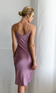 Angelina Silk Slip Dress