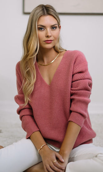 Como Cashmere Fisherman Sweater