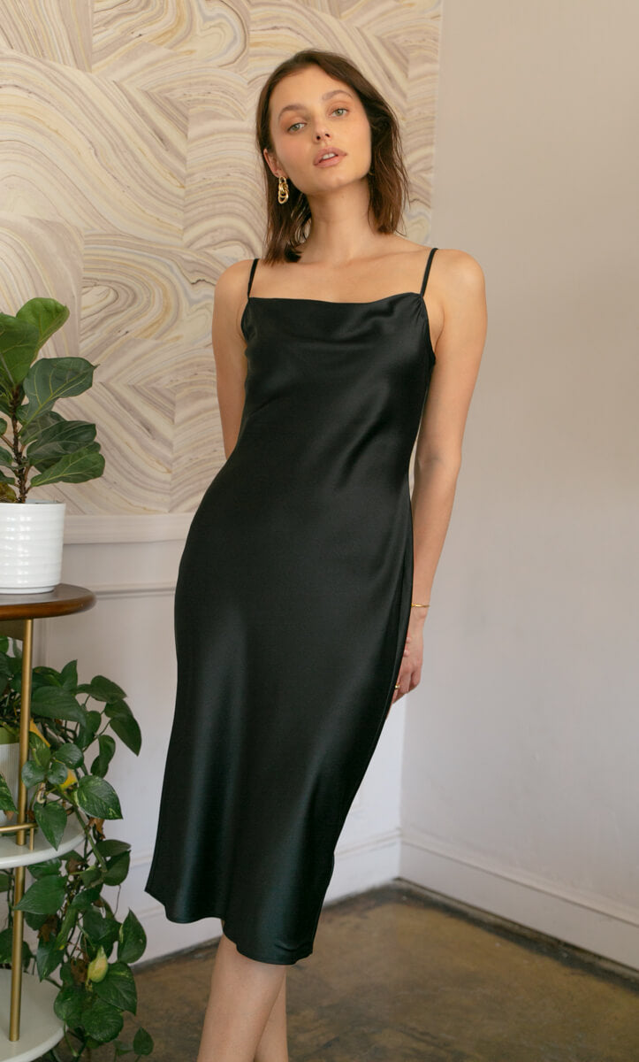 dresses silk Angelina Silk Slip Dress – 100% Luxury Silk