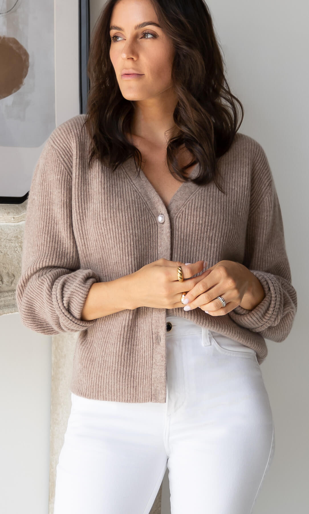 Valentina Luxe Cashmere Cardigan - 100% Luxury Cashmere | Ravella