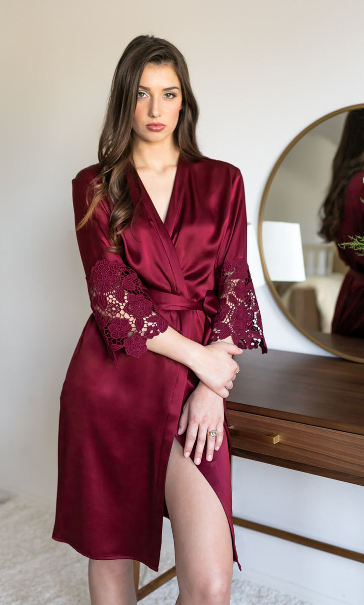 robe dress Chantella Silk Robe – 100% Luxury Silk