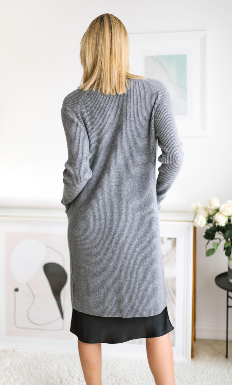 Winslet Cashmere Cardigan Coat - 100% Luxury Cashmere | Ravella